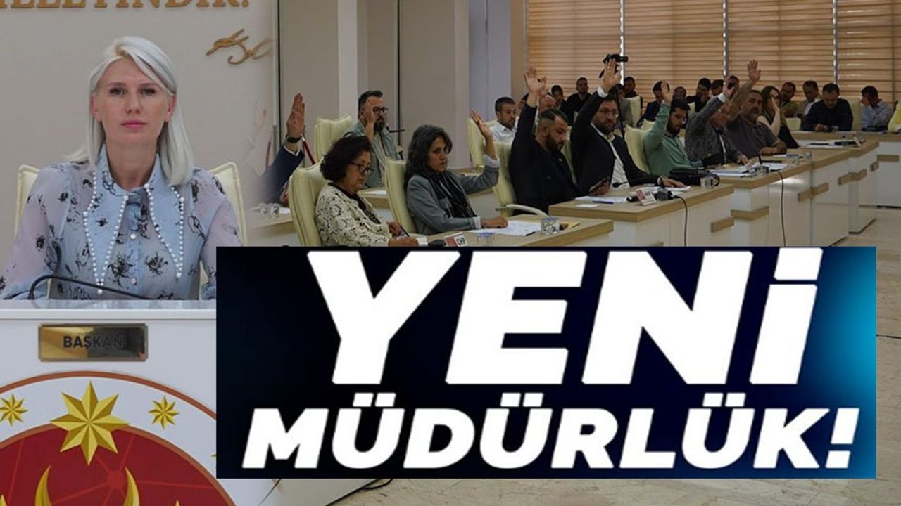 YENİ MÜDÜRLÜK