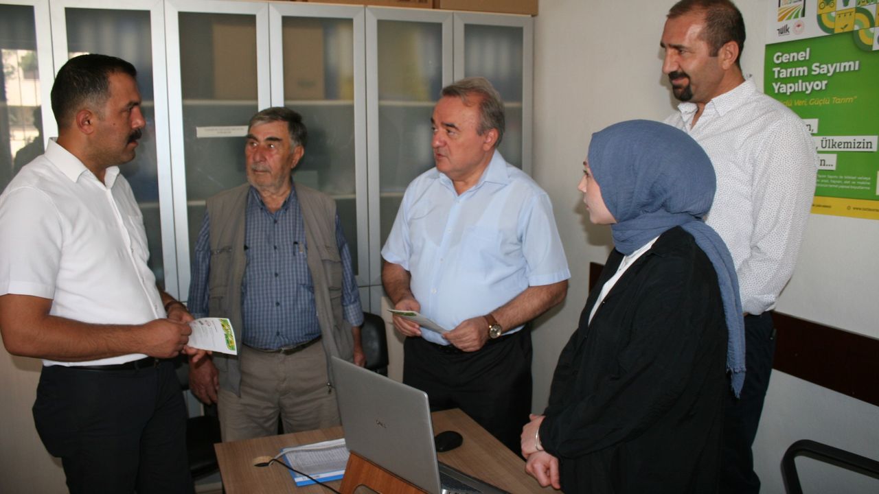 BOZÜYÜK’TE GENEL TARIM SAYIMI İÇİN KAYITLAR BAŞLADI