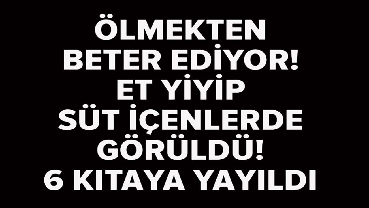 6 KITAYA YAYILAN HASTALIK