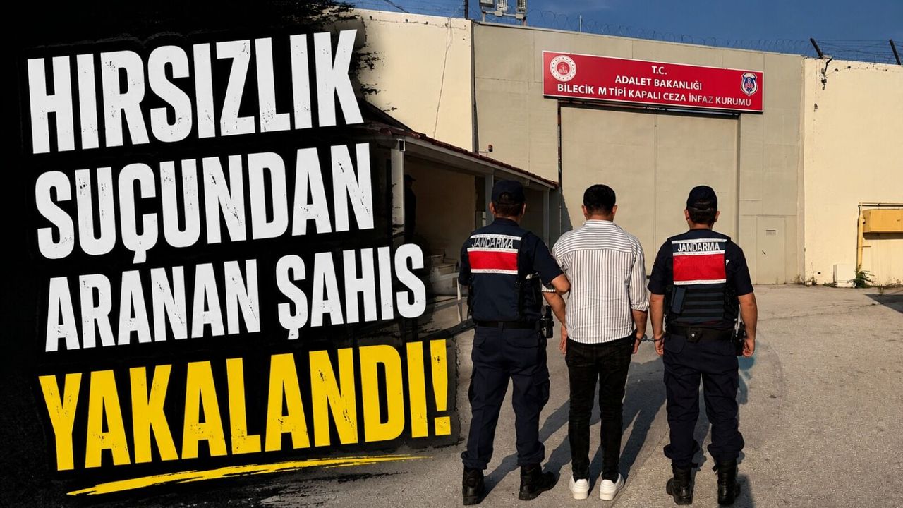 HIRSIZLIK SUÇUNDAN ARANAN ŞAHIS YAKALANDI