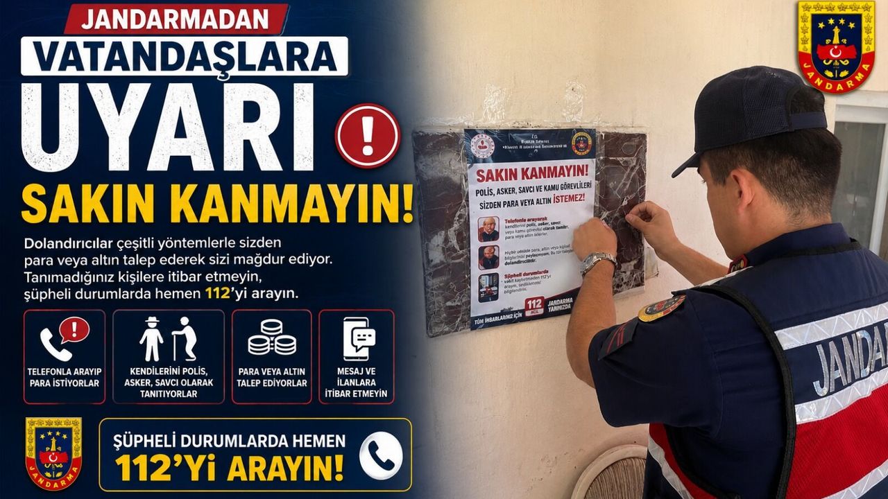 400 VATANDAŞA ORMAN YANGINI VE DOLANDIRICILIK UYARISI