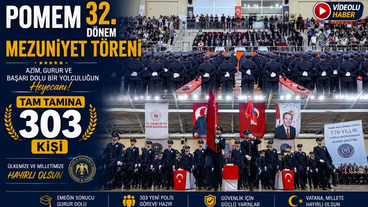 303 POLİSLİK ÖĞRENCİSİ YEMİN ETTİ
