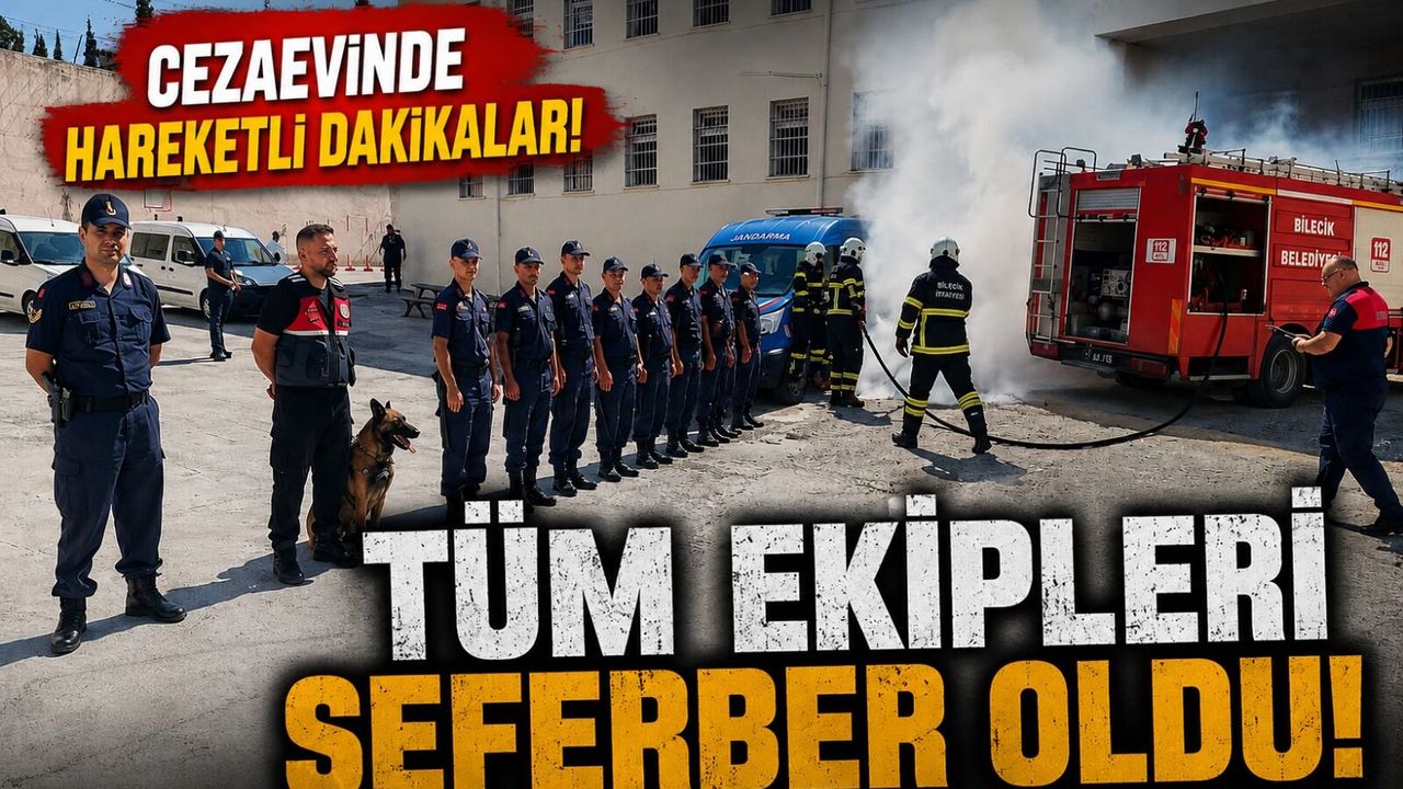 CEZAEVİNDE OHAL TATBİKATI