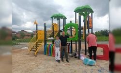 ÇOCUK PARKI KURBAN BAYRAMINDAN ÖNCE HİZMETE SUNULACAK