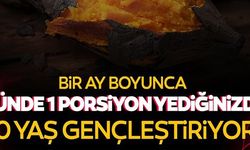GÜNDE 1 PORSİYON YİYİNCE 10 YAŞ GENÇLEŞTİRİYOR