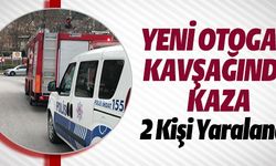 YENİ OTOGAR KAVŞAĞINDA KAZA