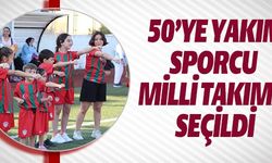 50'YE YAKIN SPORCU MİLLİ TAKIMA SEÇİLDİ
