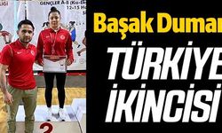 BAŞAK DUMAN TÜRKİYE İKİNCİSİ