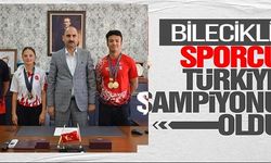 BİLECİKLİ SPORCU TÜRKİYE ŞAMPİYINU OLDU