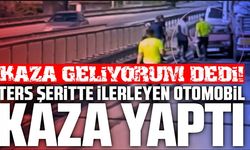 KAZA GELİYORUM DEDİ!