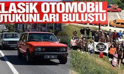 KLASİK OTOMOBİL TUTKUNLARI BULUŞTU