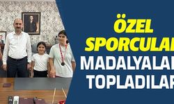 ÖZEL SPORCULAR MADALYALARI TOPLADILAR