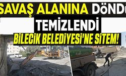 SAVAŞ ALANINA DÖNDÜ, TEMZİLENDİ