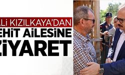 ŞEHİT AİLESİNE ZİYARET