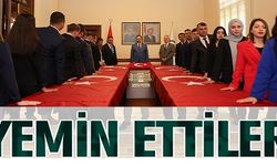 YEMİN ETTİLER