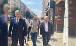 AK PARTİ HEYETİ SANAYİCİLER İLE BİR ARADA