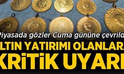 ALTIN YATIRIM OLANLARA KRİTİK UYARI!