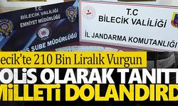 BİLECİK'TE 210 BİN LİRALIK VURGUN
