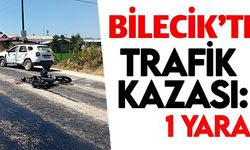 BİLECİK'TE TRAFİK KAZASI