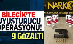 BİLECİK'TE UYUŞTURUCU OPERASYONU