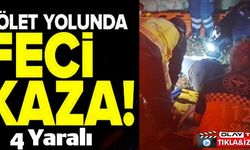 GÖLET YOLUNDA FECİ KAZA