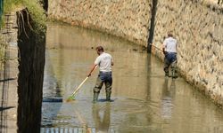 KANAL TEMİZLENDİ, KÖTÜ KOKU GİTTİ