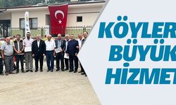 KÖYLERE BÜYÜK HİZMET