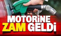 MOTORİNE ZAM GELDİ