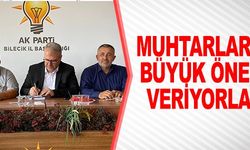 MUHTARLARA BÜYÜK ÖNEM VERİYORLAR