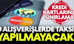 O ALIŞVERİŞLERDE TAKSİT YAPILMAYACAK!