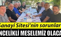 SANAYİ İSTESİ'NİN SORUNLARI ÖNCELİKLİ MESELEMİZ OLACAK