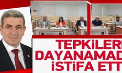 TEPKİLERE DAYANAMADI İSTİFA ETTİ!