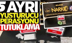 5 AYRI UYUŞTURUCU OPERASYONU