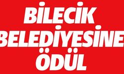 BİLECİK BELEDİYESİNE ÖDÜL