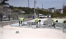 CADDE VE SOKAKLARA PARKE TAŞ UYGULAMASI