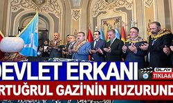 DEVLET ERKANI ERTUĞRUL GAZİ'NİN HUZURUNDA
