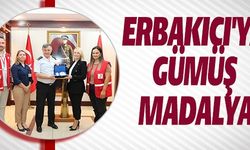 ERKBAKICI'YA GÜMÜŞ MADALYA