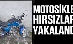 MOTOSİKLET HIRSIZLARI YAKALANDI