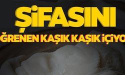 ŞİFASINI ÖĞRENEN KAŞIK KAŞIK İÇİYOR