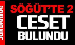 SÖĞÜT'TE 2 CESET BULUNDU