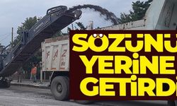 SÖZÜNÜ YERİNE GETİRDİ