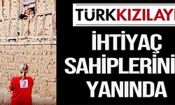 TÜRK KIZILAYI İHTİYAÇ SAHİPLERİNİN YANINDA