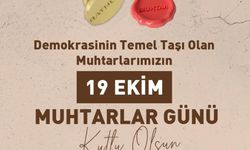 19 EKİM MUHTARLAR GÜNÜ