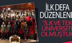 İLK DEFA DÜZENLENDİ