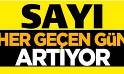 SAYI HER GEÇEN GÜN ARTIYOR