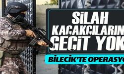 SİLAH KAÇAKÇILARINA GEÇİT YOK