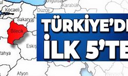 TÜRKİYE'DE İLK 5'TE