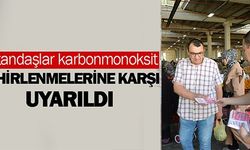 VATANDAŞLAR KARBONMONOKSİT ZEHİRLENMELERİNE KARŞI UYARILDI