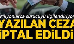 YAZILAN CEZA İPTAL EDİLDİ!