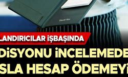 ADİSYONU İNCELEMEDEN ASLA HESAP ÖDEMEYİN